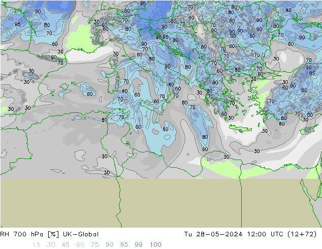 RV 700 hPa UK-Global di 28.05.2024 12 UTC