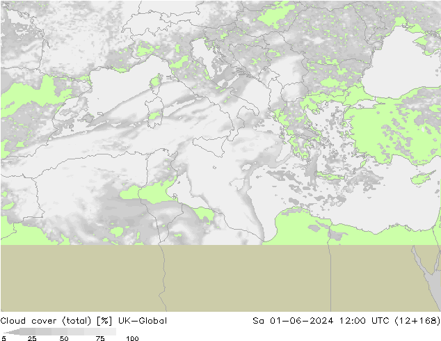 nuvens (total) UK-Global Sáb 01.06.2024 12 UTC