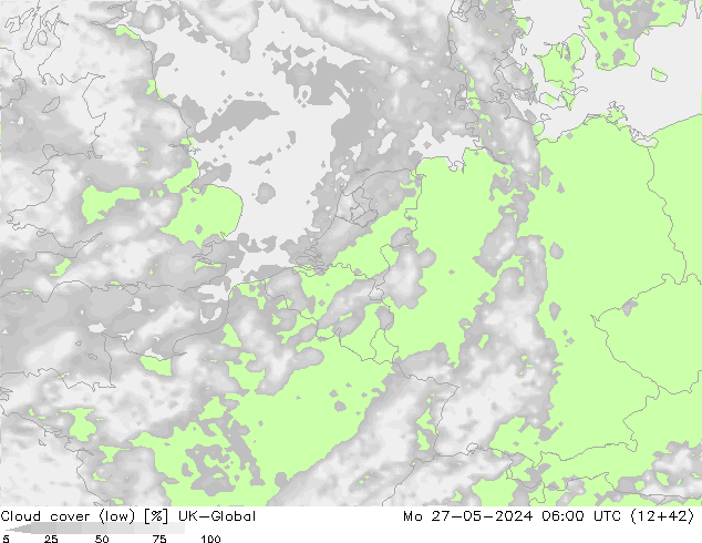 Nubi basse UK-Global lun 27.05.2024 06 UTC