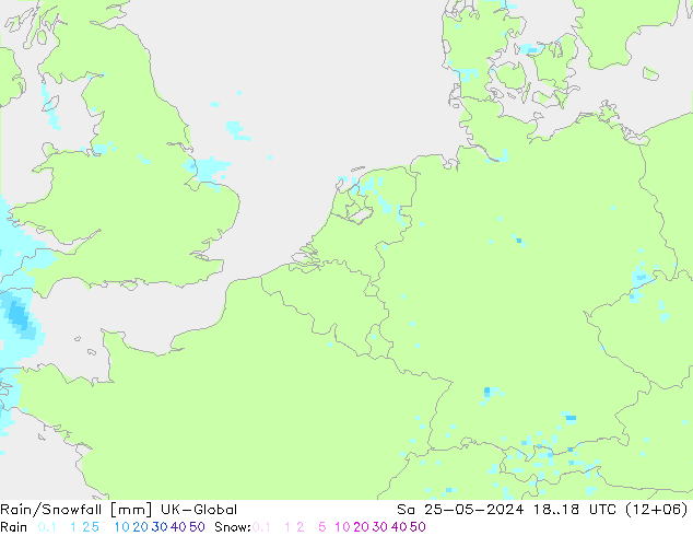 Lluvia/nieve UK-Global sáb 25.05.2024 18 UTC