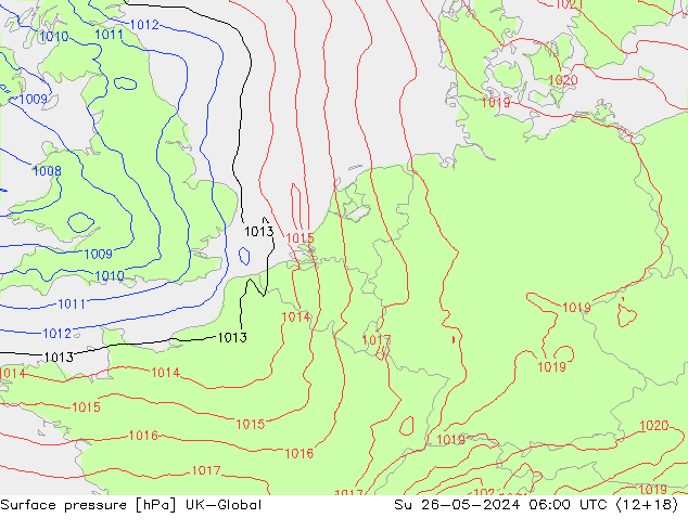 pressão do solo UK-Global Dom 26.05.2024 06 UTC