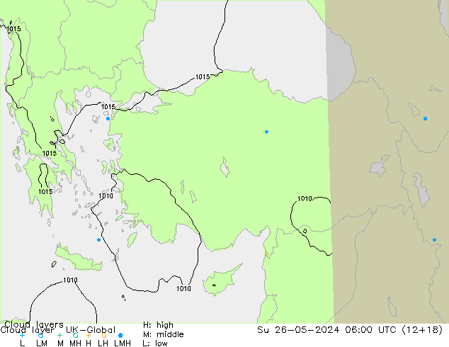 Cloud layer UK-Global Вс 26.05.2024 06 UTC