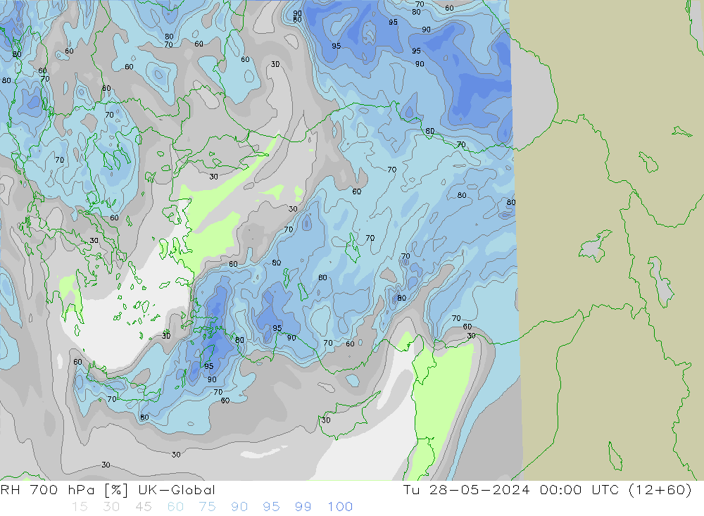 RV 700 hPa UK-Global di 28.05.2024 00 UTC