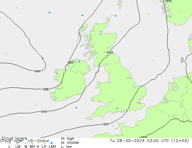 Cloud layer UK-Global вт 28.05.2024 03 UTC