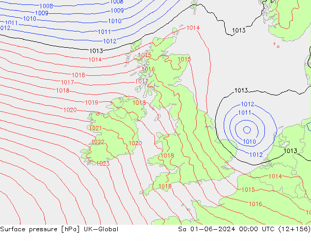 Yer basıncı UK-Global Cts 01.06.2024 00 UTC