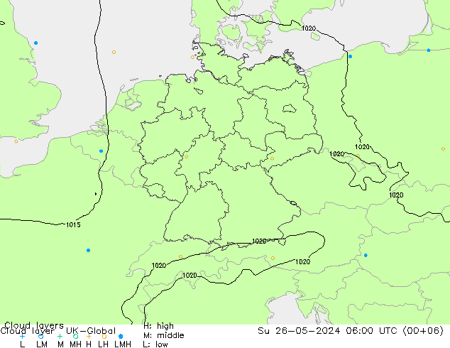 Cloud layer UK-Global Paz 26.05.2024 06 UTC