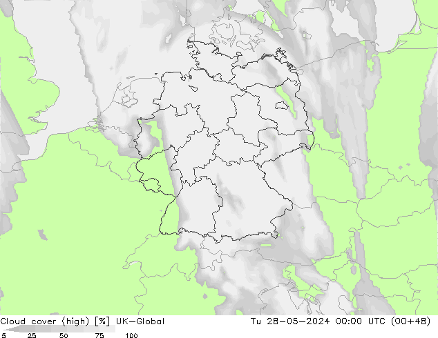 облака (средний) UK-Global вт 28.05.2024 00 UTC