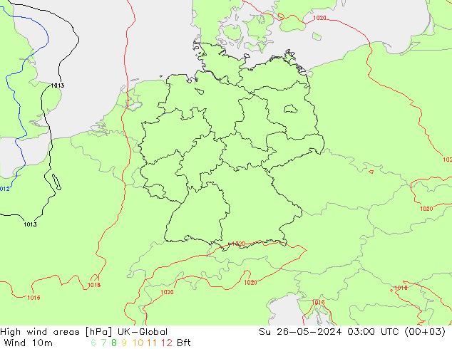 High wind areas UK-Global Dom 26.05.2024 03 UTC