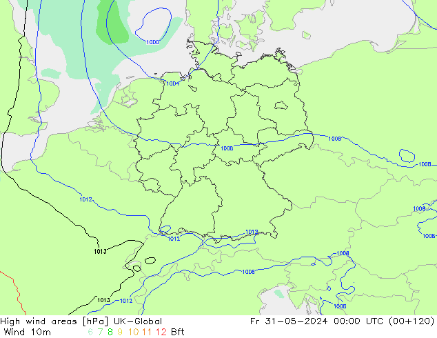 yüksek rüzgarlı alanlar UK-Global Cu 31.05.2024 00 UTC