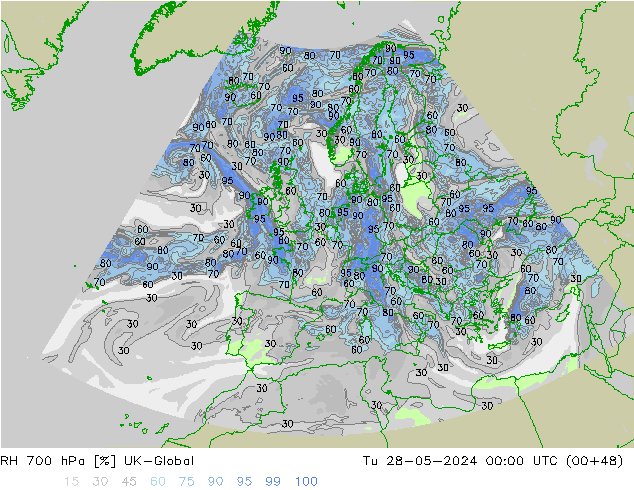 700 hPa Nispi Nem UK-Global Sa 28.05.2024 00 UTC