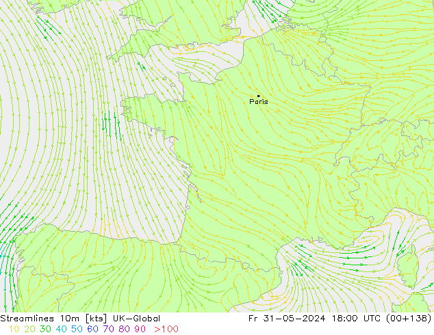 Rüzgar 10m UK-Global Cu 31.05.2024 18 UTC