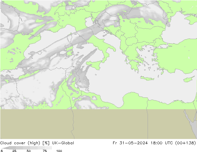 zachmurzenie (wysokie) UK-Global pt. 31.05.2024 18 UTC