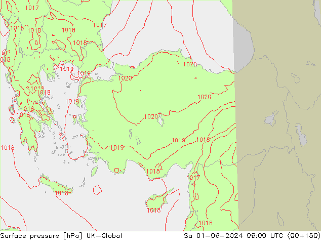 Yer basıncı UK-Global Cts 01.06.2024 06 UTC