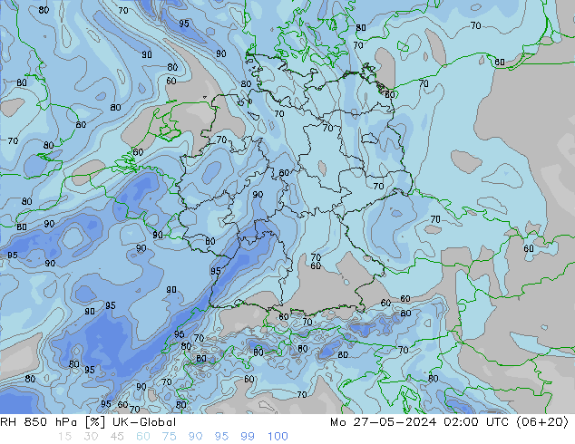 RH 850 hPa UK-Global Seg 27.05.2024 02 UTC