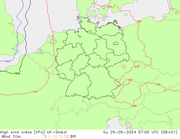 Windvelden UK-Global zo 26.05.2024 07 UTC