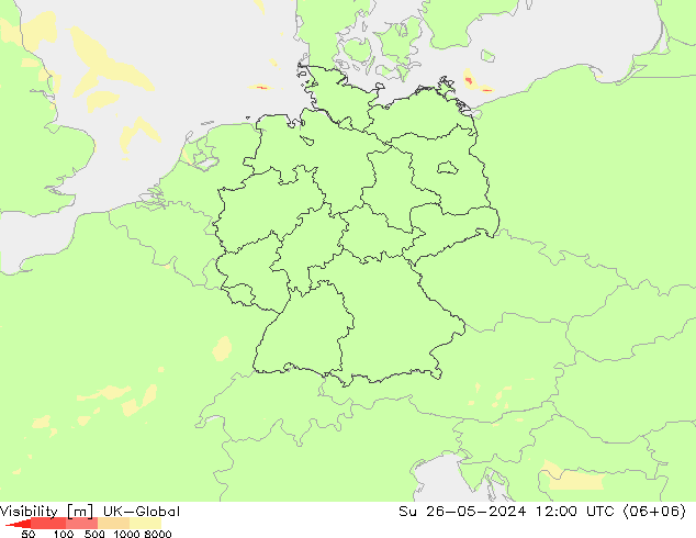 Sichtweite UK-Global So 26.05.2024 12 UTC