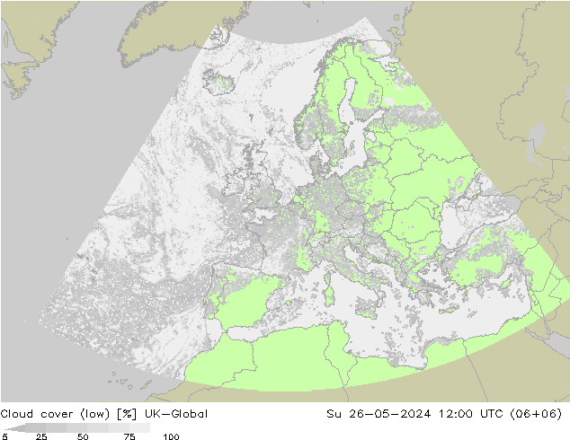 Bulutlar (düşük) UK-Global Paz 26.05.2024 12 UTC