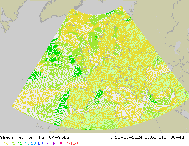 Línea de corriente 10m UK-Global mar 28.05.2024 06 UTC