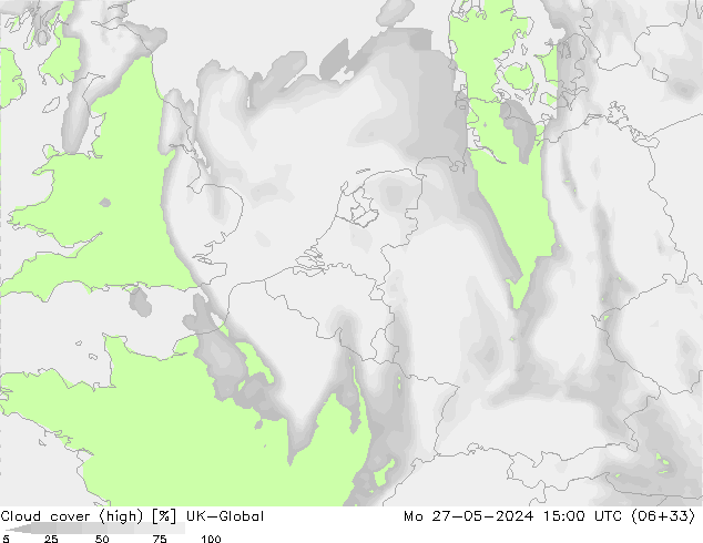 Nuages (élevé) UK-Global lun 27.05.2024 15 UTC