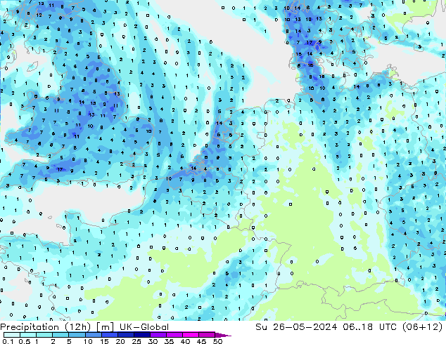 Nied. akkumuliert (12Std) UK-Global So 26.05.2024 18 UTC