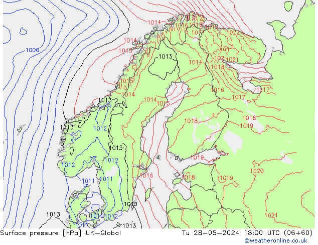pressão do solo UK-Global Ter 28.05.2024 18 UTC