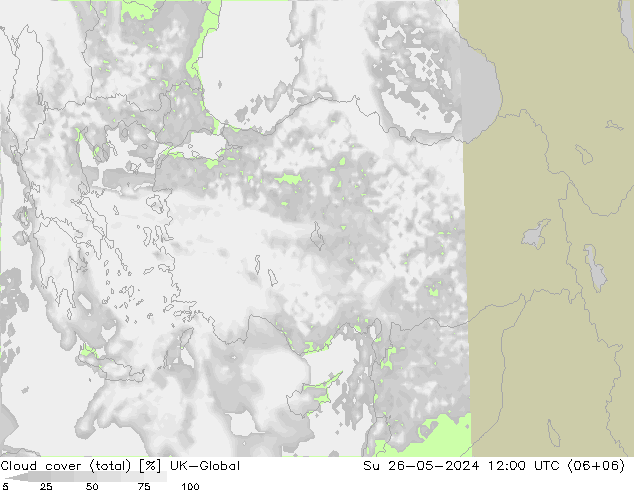 Bulutlar (toplam) UK-Global Paz 26.05.2024 12 UTC