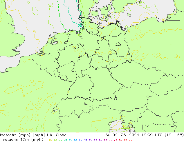 Isotachs (mph) UK-Global dim 02.06.2024 12 UTC