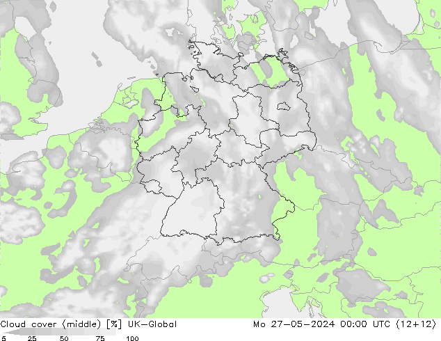 Wolken (mittel) UK-Global Mo 27.05.2024 00 UTC