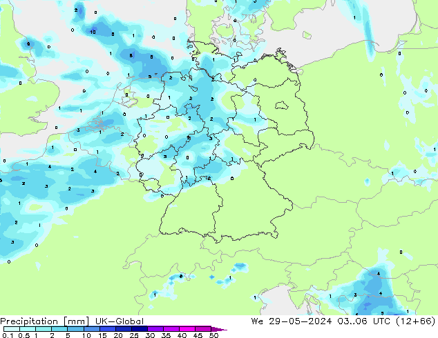 precipitação UK-Global Qua 29.05.2024 06 UTC