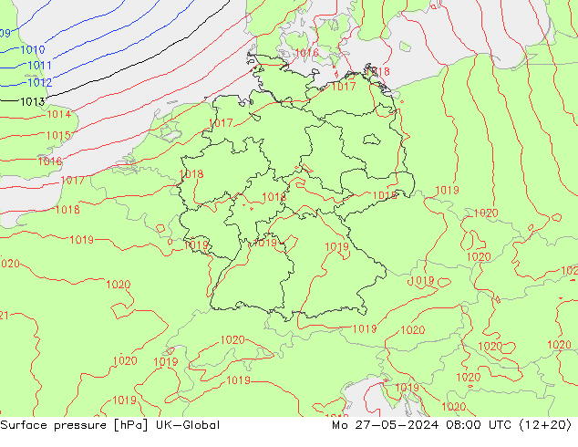 Bodendruck UK-Global Mo 27.05.2024 08 UTC