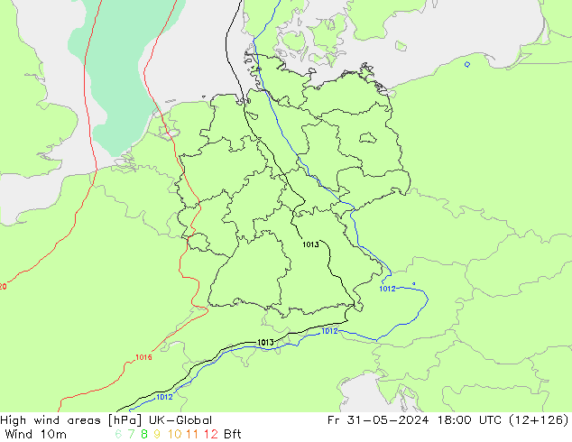High wind areas UK-Global Sex 31.05.2024 18 UTC