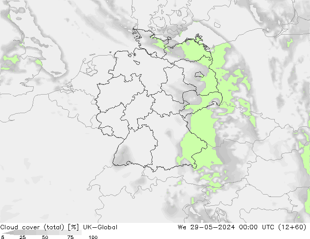 nuvens (total) UK-Global Qua 29.05.2024 00 UTC