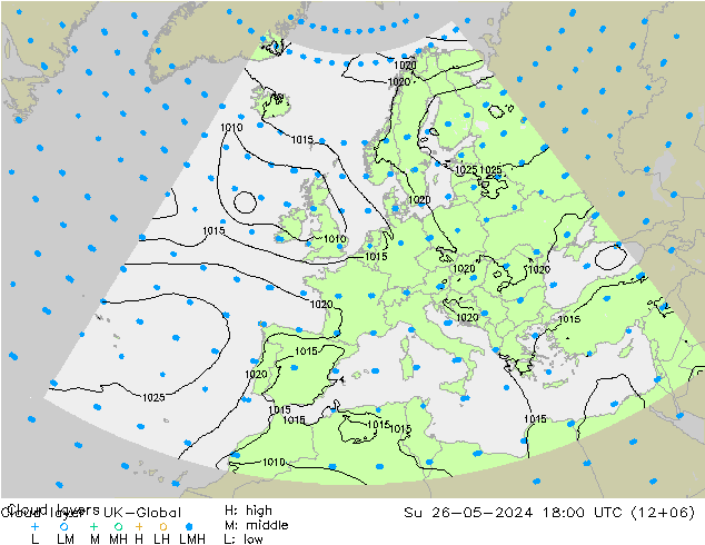 Cloud layer UK-Global Su 26.05.2024 18 UTC