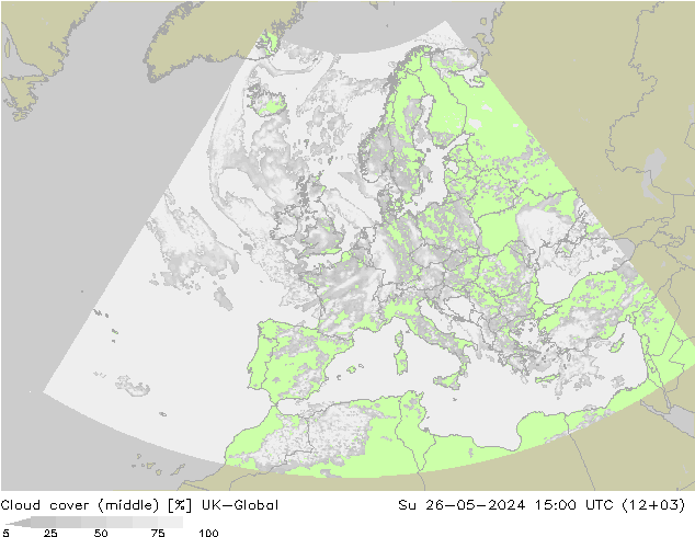 Nubes medias UK-Global dom 26.05.2024 15 UTC