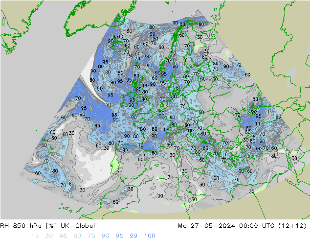 RV 850 hPa UK-Global ma 27.05.2024 00 UTC