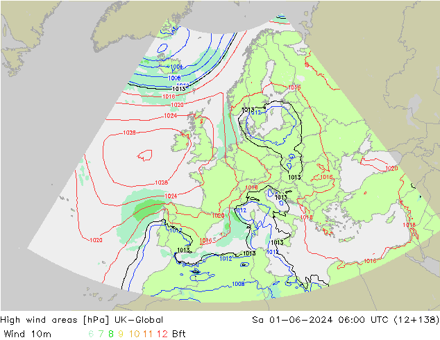 Windvelden UK-Global za 01.06.2024 06 UTC