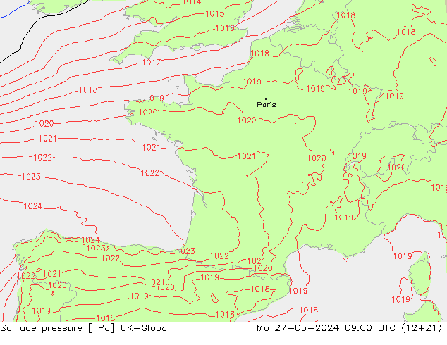 Bodendruck UK-Global Mo 27.05.2024 09 UTC