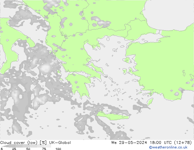 облака (низкий) UK-Global ср 29.05.2024 18 UTC