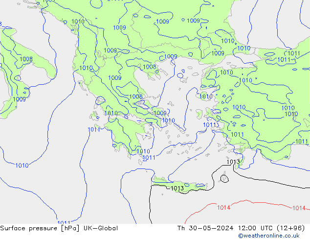 ciśnienie UK-Global czw. 30.05.2024 12 UTC