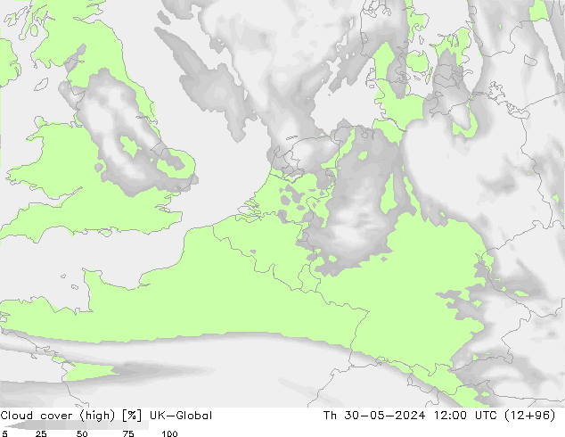 vysoký oblak UK-Global Čt 30.05.2024 12 UTC