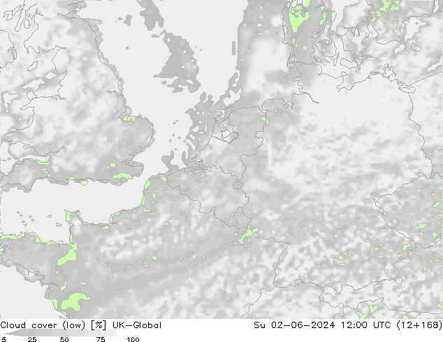 Wolken (tief) UK-Global So 02.06.2024 12 UTC