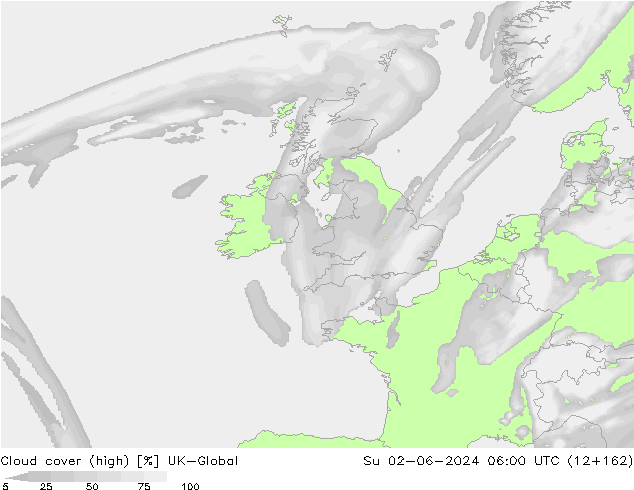 Nuages (élevé) UK-Global dim 02.06.2024 06 UTC