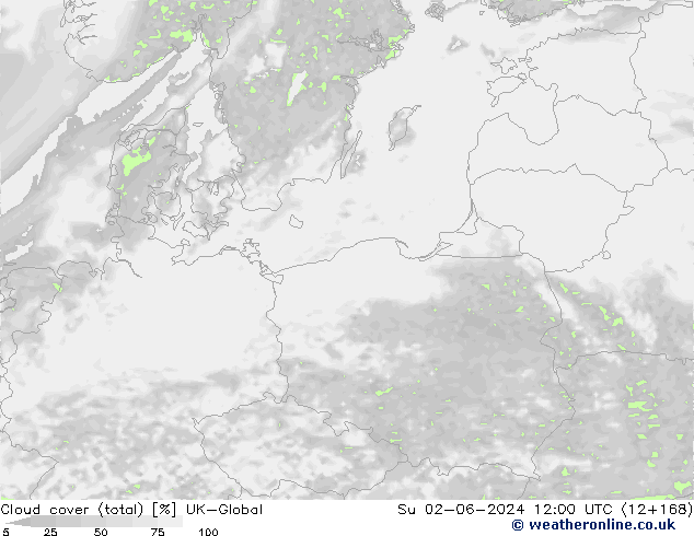 Nuages (total) UK-Global dim 02.06.2024 12 UTC