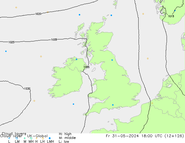 Cloud layer UK-Global vie 31.05.2024 18 UTC