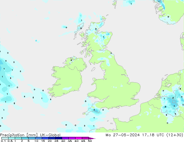 precipitação UK-Global Seg 27.05.2024 18 UTC