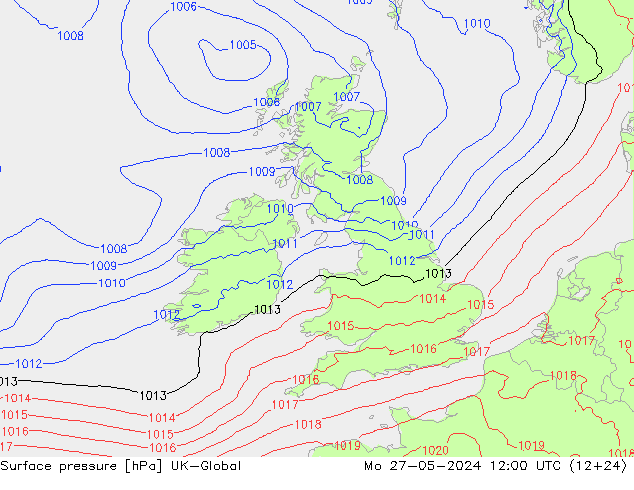 ciśnienie UK-Global pon. 27.05.2024 12 UTC