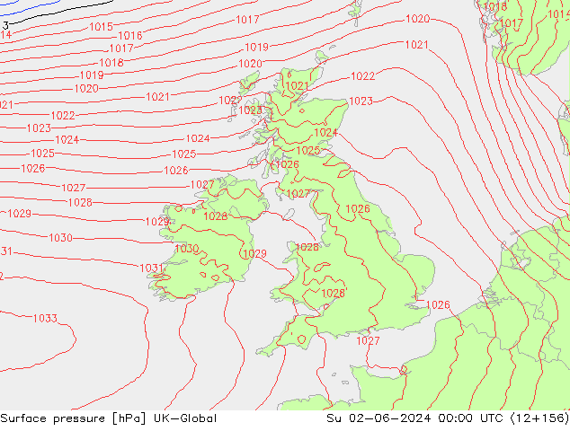 Bodendruck UK-Global So 02.06.2024 00 UTC