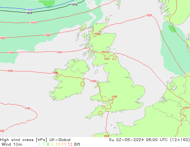 Windvelden UK-Global zo 02.06.2024 06 UTC