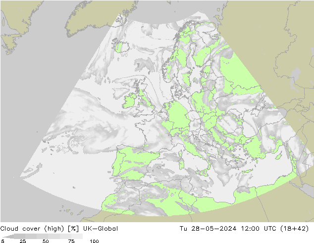 облака (средний) UK-Global вт 28.05.2024 12 UTC