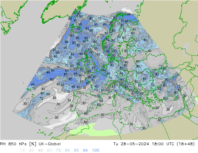 RV 850 hPa UK-Global di 28.05.2024 18 UTC